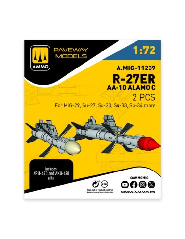 R-27ER - AA-10 Alamo C (2 pcs) 
