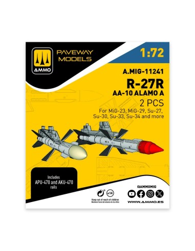 R-27R - AA-10 Alamo A (2 pcs) 