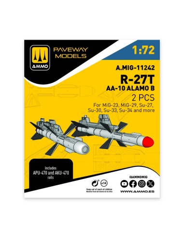 R-27T - AA-10 Alamo B (2 pcs) 