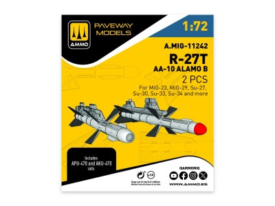 R-27T - AA-10 Alamo B (2 pcs) 