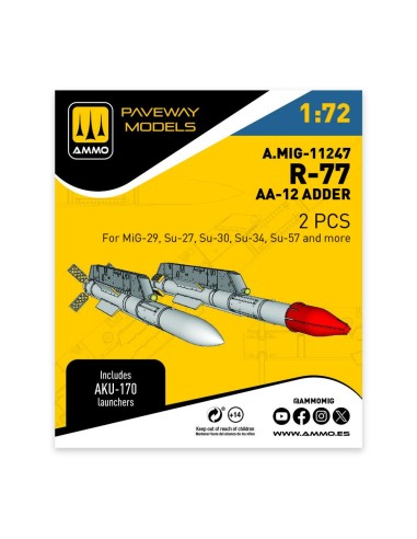 R-77 - AA-12 Adder (2 pcs) 