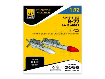 R-77 - AA-12 Adder (2 pcs) 
