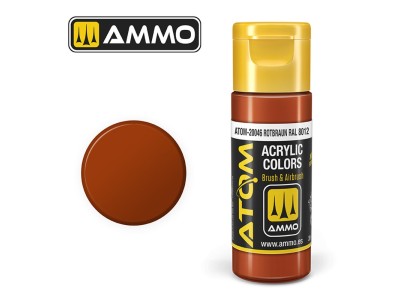 ATOM COLOR Rotbraun RAL 8012 