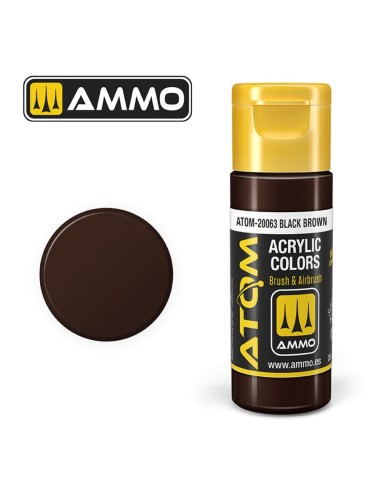 ATOM COLOR Black Brown 