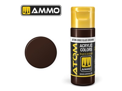 ATOM COLOR Black Brown 