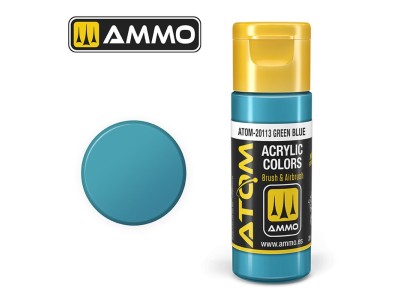 ATOM COLOR Green Blue 