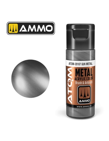 ATOM METALLIC Gun Metal 