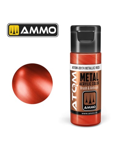 ATOM METALLIC Red 
