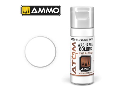 ATOM WASHABLE White 