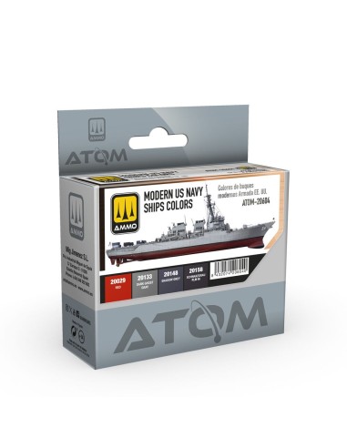 ATOM Modern US Navy Ships colors Set 