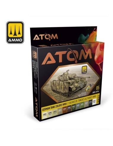 ATOM-German Tank Colors WWII 