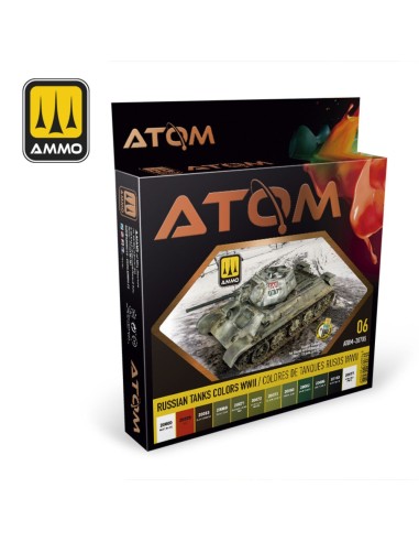 ATOM-Russian Tank Colors WWII 