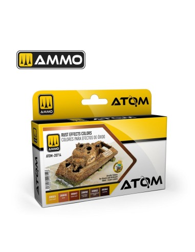 ATOM Rust Effects Colors Set 
