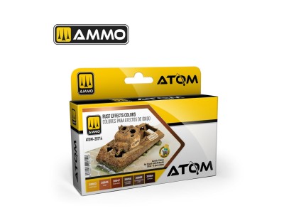 ATOM Rust Effects Colors Set 