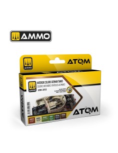 ATOM Interior Colors German Tanks Set 