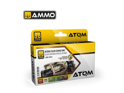 ATOM Interior Colors German Tanks Set 
