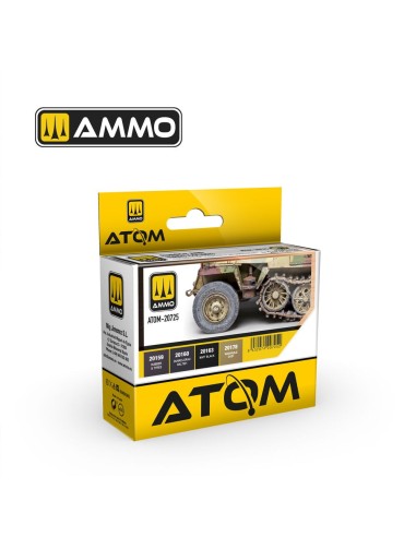 ATOM Rubber and Tires Colors Set 