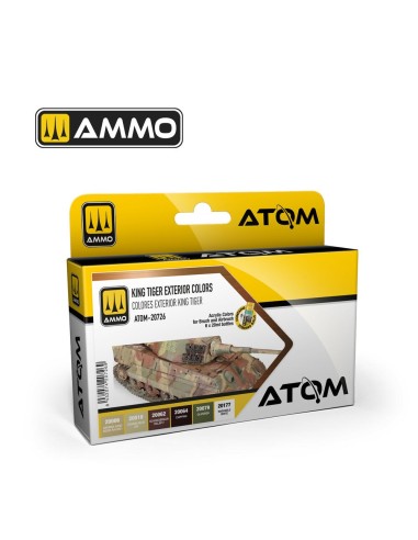 ATOM King Tiger Exterior Colors Set 