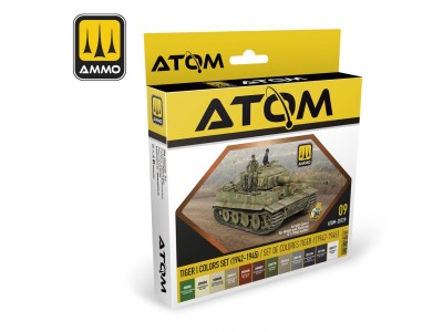 ATOM TIGER I COLORS (1942-1945) Set 