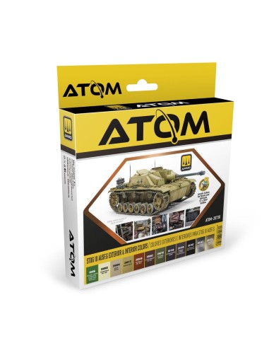 ATOM STUG III Ausf.G Exterior & Interior Colors Set 