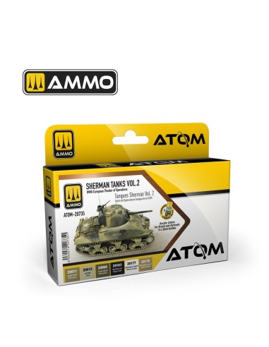 ATOM Sherman Tanks Vol. 2 (WWII European Theater of Operations) 