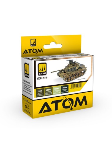 ATOM Vietnam War Vehicles Colors Set 