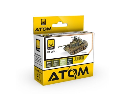 ATOM Vietnam War Vehicles Colors Set 