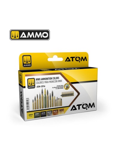 ATOM WWII Ammunition Colors 