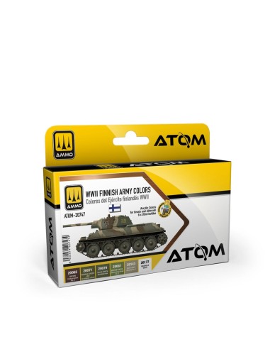 ATOM WWII Finnish Army Colors Set 