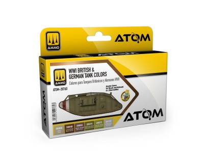 ATOM WWI British & German Colors Set 