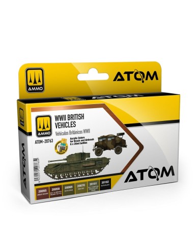 ATOM WWII British Vehicles Set 