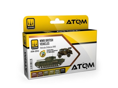 ATOM WWII British Vehicles Set 