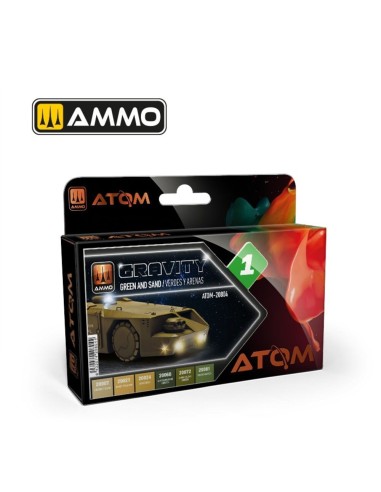 ATOM Gravity Set 1 - Green and Sand 