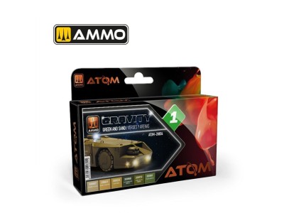 ATOM Gravity Set 1 - Green and Sand 