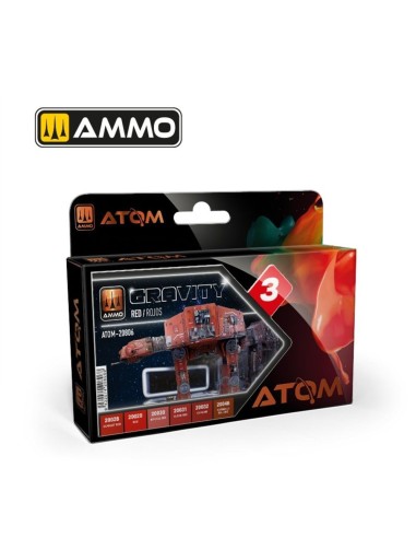 ATOM Gravity Set 3 -Red 