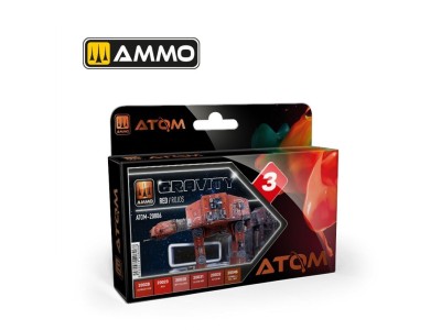 ATOM Gravity Set 3 -Red 