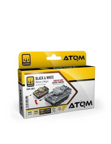 ATOM Black & White Technique Set 