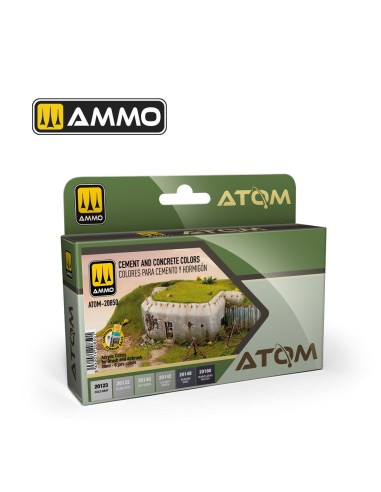 ATOM Cement and Concrete Colors Set 