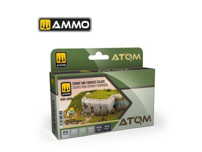 ATOM Cement and Concrete Colors Set 