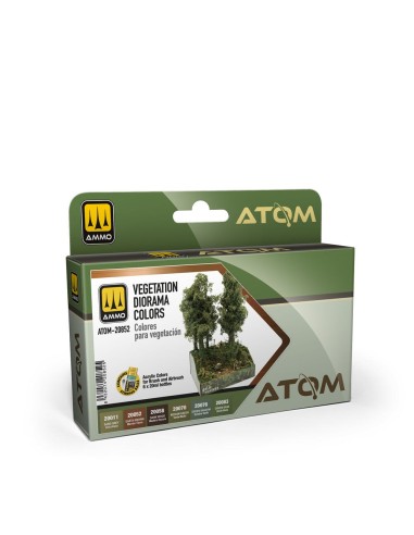 ATOM Vegetation Diorama colors Set 