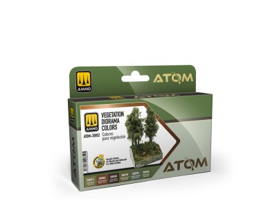 ATOM Vegetation Diorama colors Set 