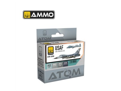 ATOM USAF Colors Grey Modern Jets Set 