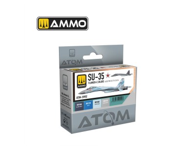 ATOM SU-35 FLANKER-E Colors Set (also for SU-27 and SU-34) 