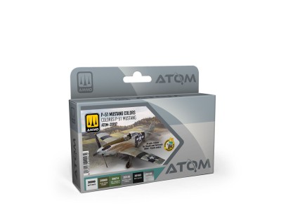 ATOM P-51 MUSTANG colors Set 