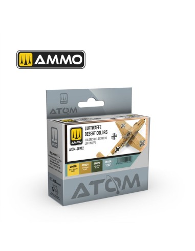 ATOM Luftwaffe Desert Colors Set 