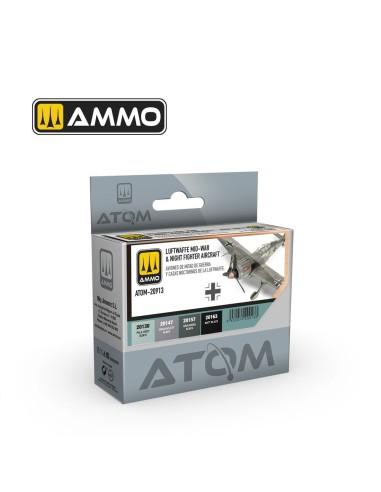 ATOM Luftwaffe Mid-War & Night Fighter Aircraft Set 