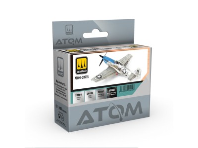 ATOM Bare Metal Aircraft Colors Set 