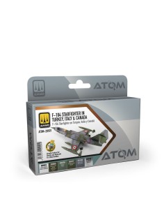 ATOM F-104 Starfighter in Turkey, Italy & Canada Set 