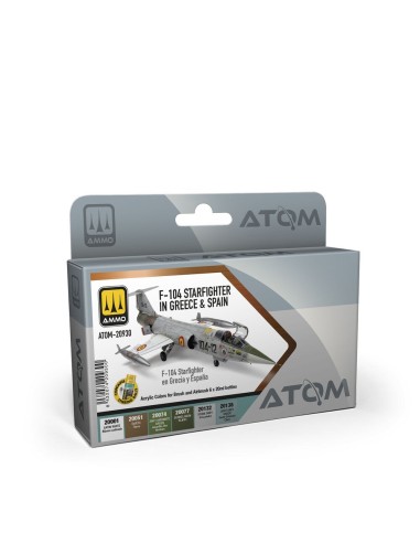 ATOM F-104 Starfighter in Greece and Spain Set 