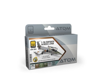 ATOM F-104 Starfighter in Greece and Spain Set 